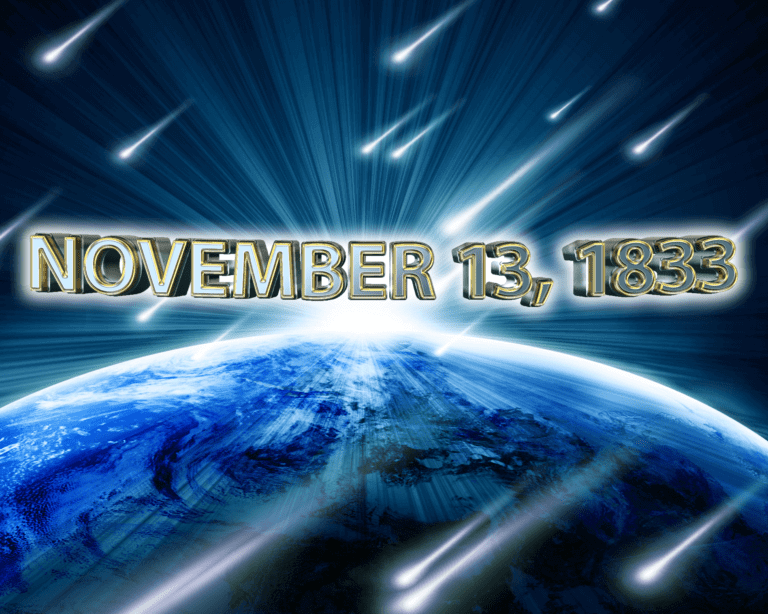 This Day in History: November 13, 1833. Falling Stars Then and Now