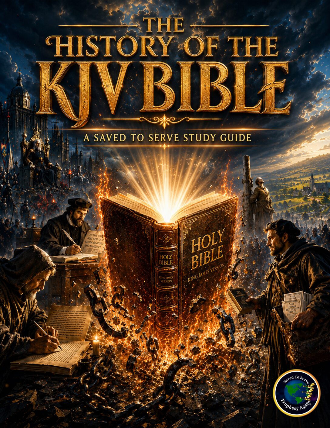 The History of the KJV Bible cover
