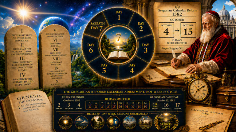 Did The Gregorian Calendar Change The Sabbath From Creation? 08/08/2026